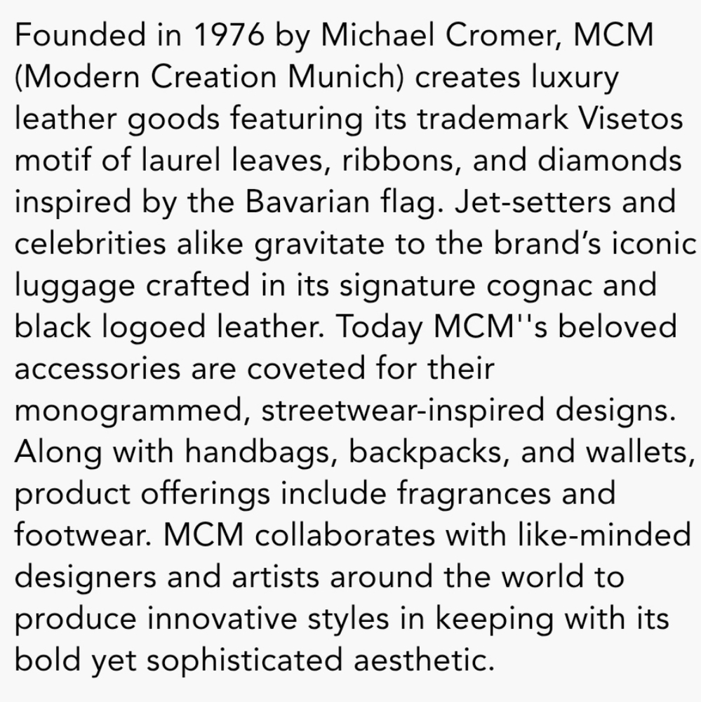 Unisex MCM Visetos Pouch - Picture 7 of 7